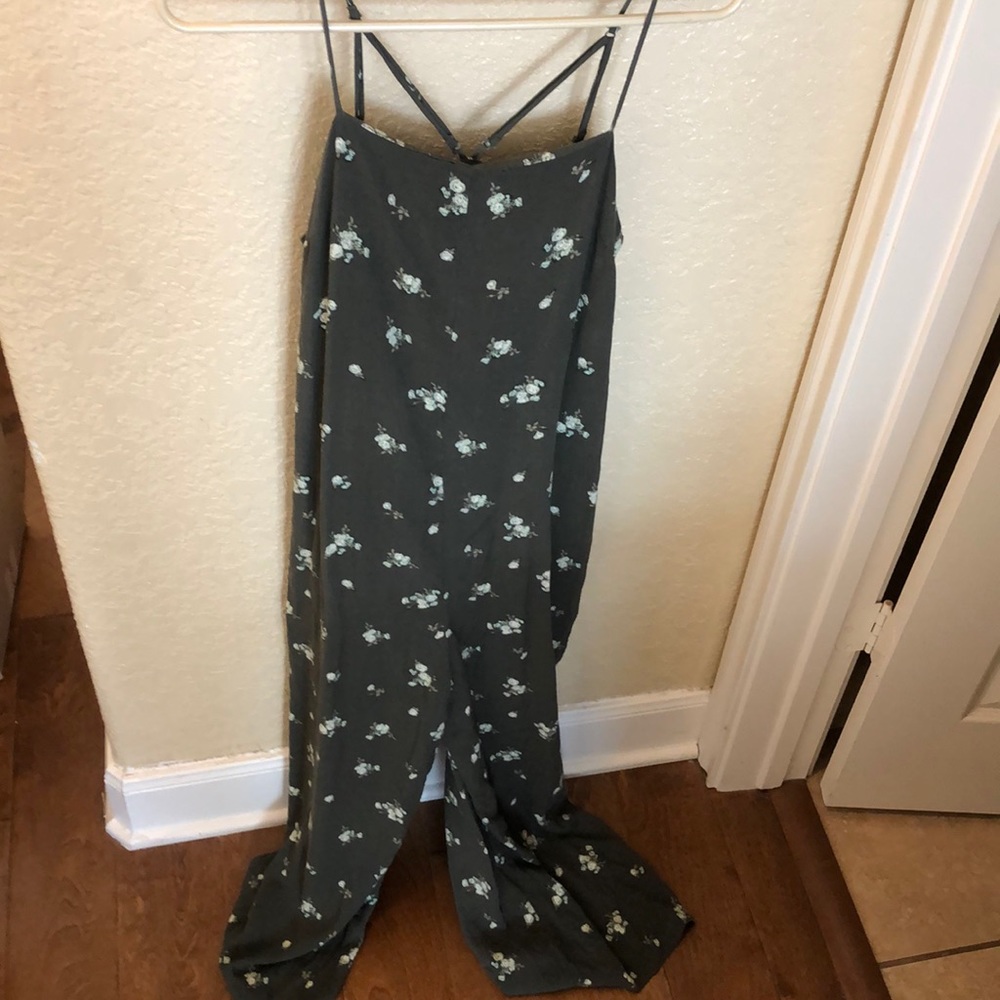 Spaghetti strap romper